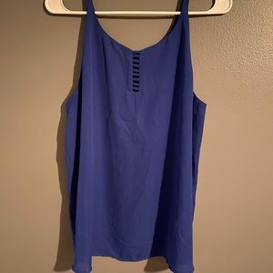 Blue tank